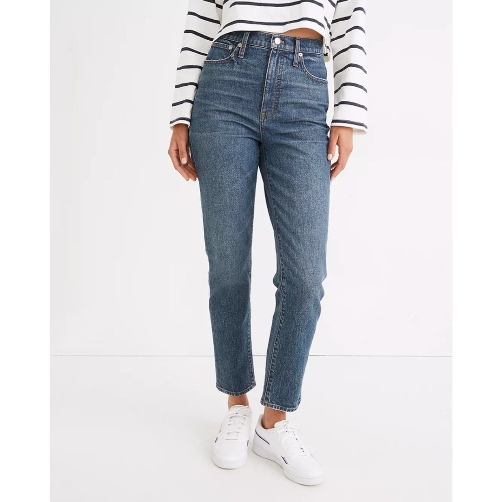 Madewell, Classic Straight Jeans in Corson Wash, Size, 26, NWOT